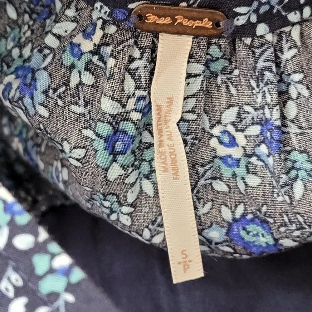 FREE‎ PEOPLE Petunia Cotton Dress SIZE SMALL